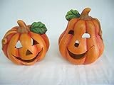 S113　陶器　ハロウィン　オーナメント　M　2個セット