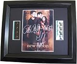 Twilight New Moon Cast Signed Photo + Original 35mm New Moon Film Footage Framed