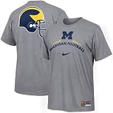 Nike Michigan Wolverines Ash 2008 Practice T-shirt