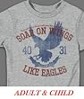 Soar On Wings Like Eagles - Christian T-Shirt