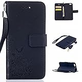 UNEXTATI iPhone 6 / iPhone 6s ケース 高品質 PUレザー 手帳型ケース 衝撃吸収 カバー カード収納 全面保護 Apple iPhone6 / iPhone6s 用 Ca