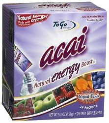 To Go Brands Acai Energy, 24-Count Boxes