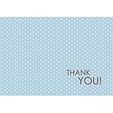 Blue Polka Dot Thank You Notes (8 count)