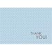 Blue Polka Dot Thank You Notes (8 count)