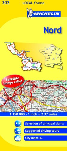 Nord (Michelin Local Maps)