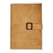 Fathers Day Gifts Handmade Blank Leather Bound Journal Diary For Men & Women 50 Sheets 100 Pages Unlined Travel Notebook with a Lock RS.2539.00