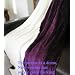 Super Soft Faux FUR / Micro Fiber Blanket / Bedspread / Throw - Purple