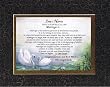 Personalized Touching and Heartfelt Poem for Wedding - Marriage Is . . . Poem on 11 x 14 inches Double Beveled Matting