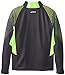 ASICS Big Boys' Spliced Long-Sleeve Quarter-Zip Pullover Shirt