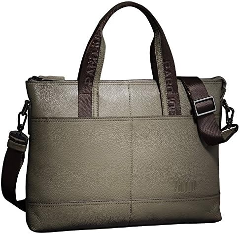 MX Men Genuine Cowhide Business Briefcases High Capacity Bag Messenger Handbag