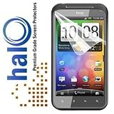 Halo Screen Protector Film (Clear) for HTC Incredible S (3-Pack) - Premium Japanese Screen Protectors