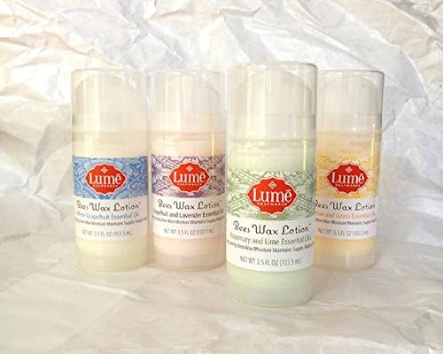 Lume Soapworks - Natural Bees Wax Lotion (Yellow- Lemon &amp; Grass)
