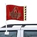 Arizona Diamondbacks Sedona Red Car Flag