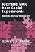 Book Learning More from Social Experiments: Evolving Analytic Approaches
