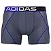adidas Men's Climacool Mesh Trunk Underwear, Deepest Space/Night Flash Purple, X-Large