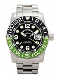 Zeno Airplane Swiss Quartz GMT Watch on a Steel Bracelet 6349GMT-Q-A1-8M