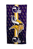 Minnesota Vikings Fiber Reactive Beach Towel