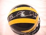 BRAYLON EDWARDS SIGNED AUTOGRAPHED MINI HELMET MICHIGAN WOLVERINES COA + HOLOGRAM