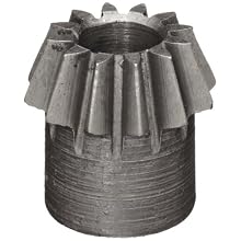 Boston Gear GSS-Series Bevel Gear, 3:1 Ratio, 20 Degree Pressure Angle, Stainless Steel