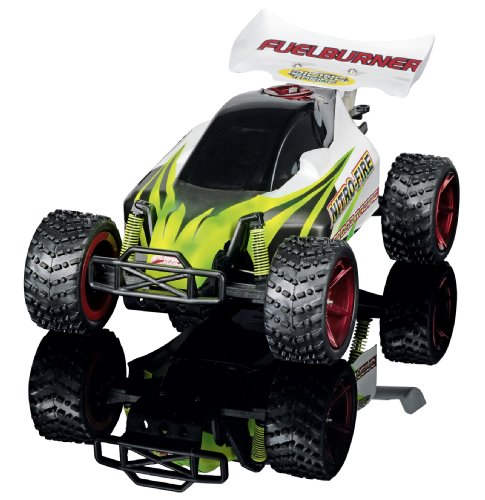 Dickie 201119284 - RC Nitro Fire RTR, ferngesteuertes Offroad Fahrzeug, 1:12, 27 MHz, 2 Kanal, grün