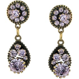Lunch at The Ritz Zander Elliott Violet E24 Antique Gold