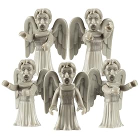  Character Building Doctor Who Micro Figures Weeping Angel Army