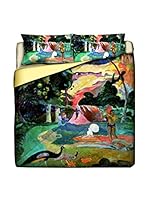 Tele d'autore by MANIFATTURE COTONIERE Edredón Gauguin-Matamoe (Multicolor)