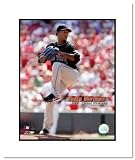 Pedro Martinez New York Mets MLB Double Matted 8x10 Photograph 3000 Career Strikeout