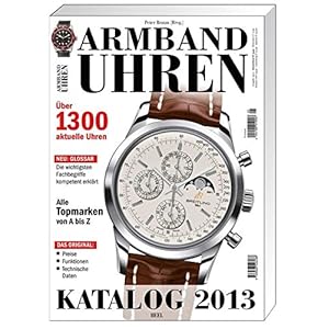 Armbanduhren Katalog 2013
