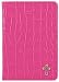 AVA Faux Croc Pocket Journal with Scripture, Cover in Hot Pink, 4 3/4