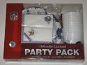 MINNESOTA VIKINGS Team Logo Plastic / Paper PARTY PACK for 24 People ( Plates, Napkins , Cups , Forks )