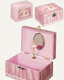 Ballerina Musical Jewelry Box, Rectangle