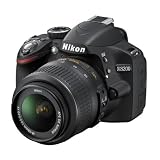Nikon D3200 Kit Reflex 24,2 Mpix Noir + Objectif AF-S DX 18-55 mm VRpar Nikon