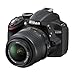 Nikon D3200 Kit Reflex 24,2 Mpix Noir + Objectif AF-S DX 18-55 mm VR