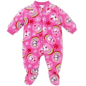 Click here to buy snowman blanket sleeper by The Children's Place.