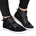 Twisted Women's Lane Lace-Up Mid-Top Fashion Sneakers
