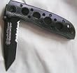 Smith & Wesson CK5TBS Bullseye Extreme Ops 4.1" 40% Serrated Black Tanto Blade