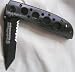 Smith & Wesson CK5TBS Bullseye Extreme Ops 4.1" 40% Serrated Black Tanto Blade