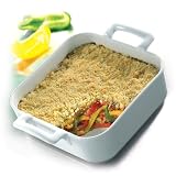 Revol Belle Cusine 56.5 Ounce Deep Square Baking Dish, White