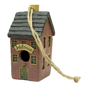 Resin Americana House Birdhouse by 