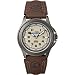 Timex Women's T47042 Expedition Brown Leather Strap Metal Field Watch