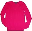 Women's Ralph Lauren Sport V-Neck Sweater Pink Size Medium