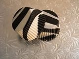 ZEBRA CUPCAKE LINERS BAKING CUPS 