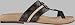 Tatami Zehensteg ''Brooklyn'' aus Naturleder in cocco marble mocha mit normalem Fussbett