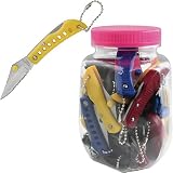 36 Pc. Assorted Key Chains Knives