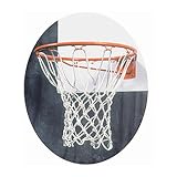 Adams BBN-4 Heavy Duty Nylon Basketball Nets WHITE 21 LONG