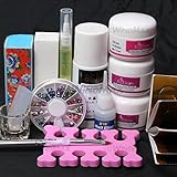 Wholesale Big Bottle 160g Professional Acrylic Powder for Beauty Salon Shop Nail Art False Tips Tools Set