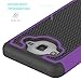 Galaxy On5 Case, OEAGO Samsung Galaxy On 5 Case Cover Accessories - Shock-Absorption Dual Layer Defender Protective Case Cover For Samsung Galaxy On5 G550 - Purple