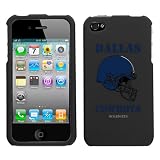 iPhone 4 4S Dallas Cowboys Black Superior Helmet Snap on Hard Cover