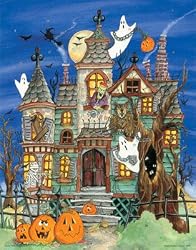 Advent Calendar (Halloween) - Haunted House Countdown Calendar